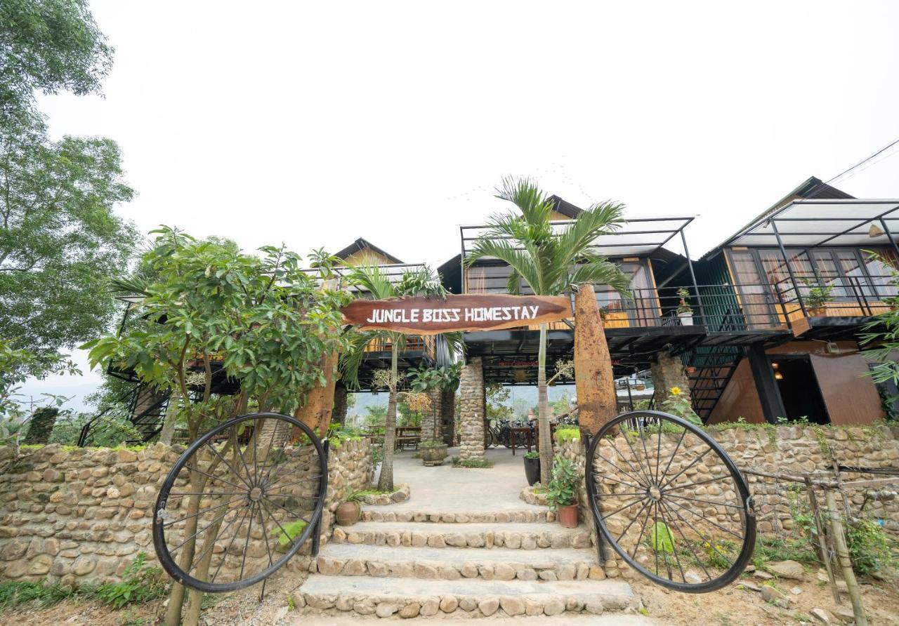 Jungle Boss Homestay Phong Nha Exterior foto