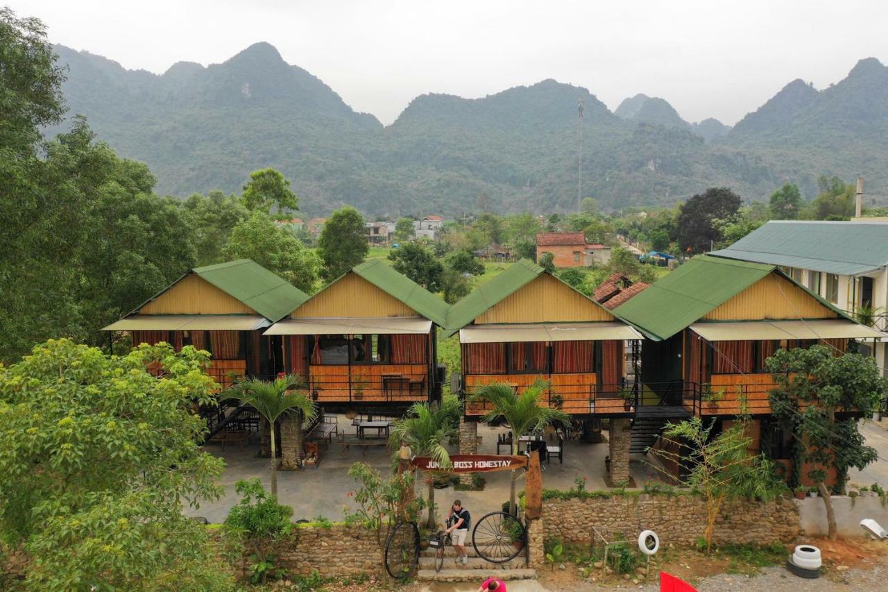 Jungle Boss Homestay Phong Nha Exterior foto